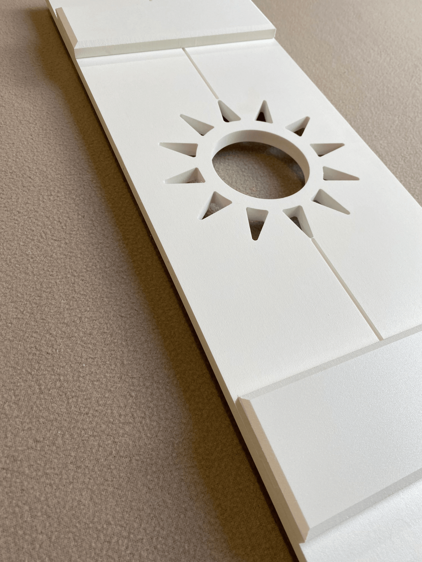 Sun Exterior Shutter, Sold Individually - High Springs Shutter Company