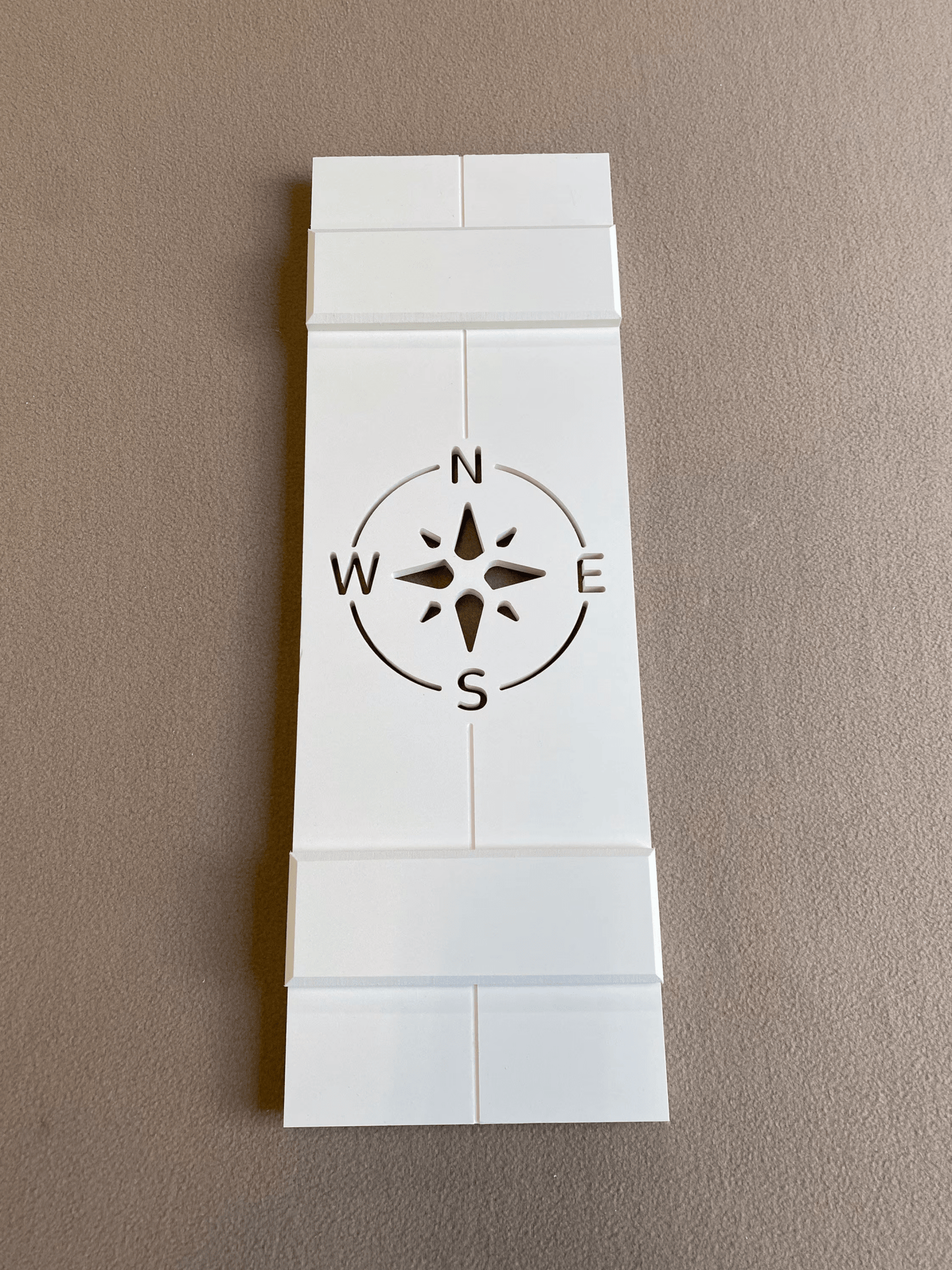 Compass Rose, Nautical Exterior Shutter, Sold Individually - High Springs Shutter Company