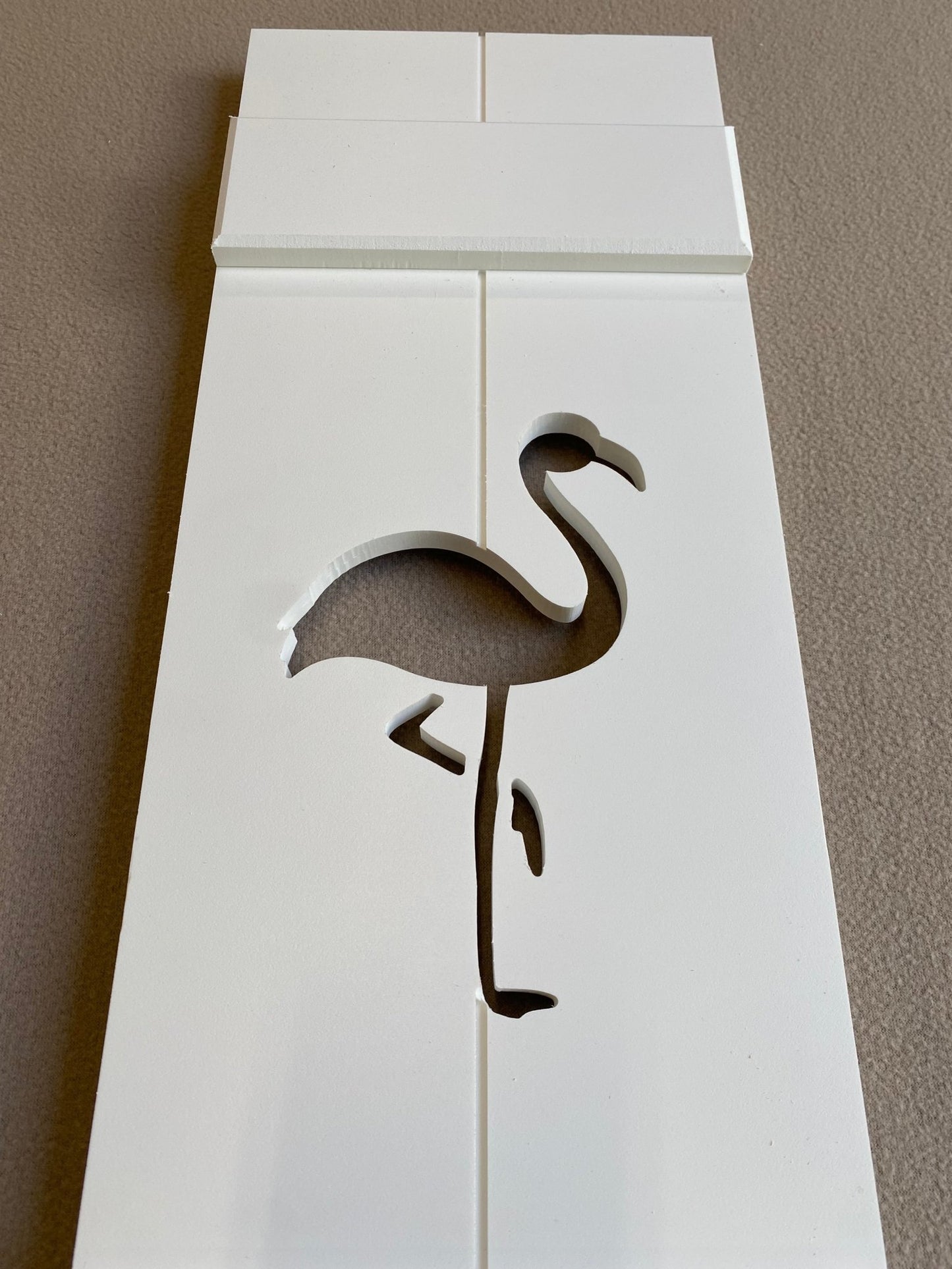 Flamingo Tropical Exterior Shutter, Sold Individually - High Springs Shutter Company