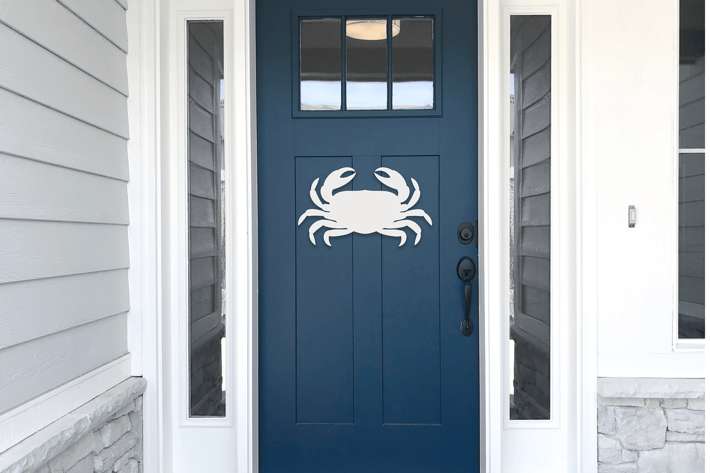 Outdoor PVC Crab Decor, Beach House Sign - High Springs Shutter Company