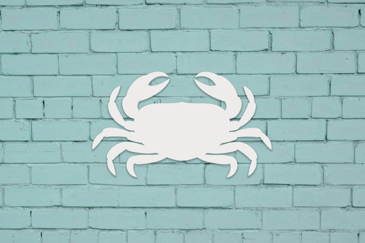 Outdoor PVC Crab Decor, Beach House Sign - High Springs Shutter Company