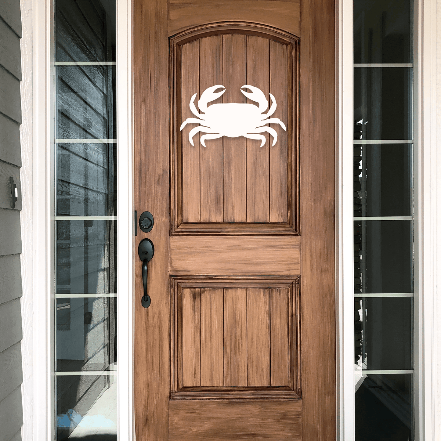 Outdoor PVC Crab Decor, Beach House Sign - High Springs Shutter Company