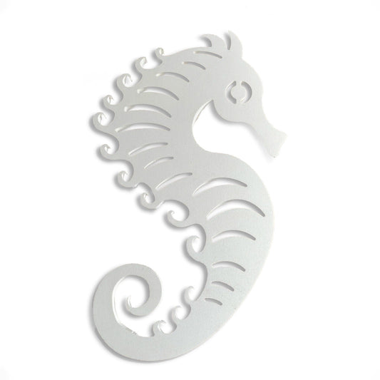 Outdoor Seahorse Decor, Beach House Sign - High Springs Shutter Company