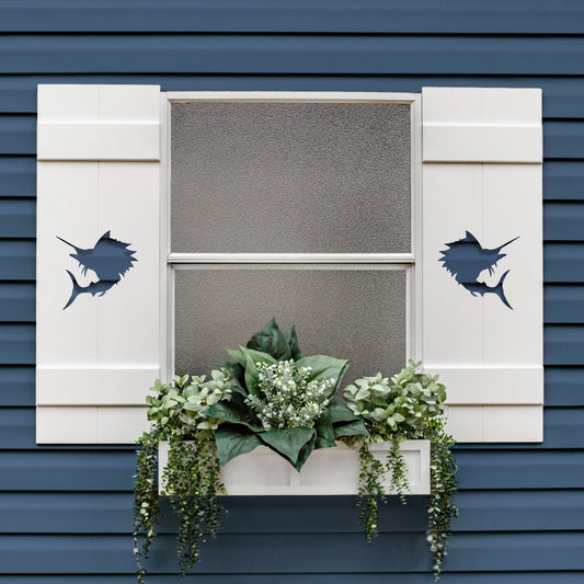Sailfish Exterior Shutter. Sold Individually - High Springs Shutter Company