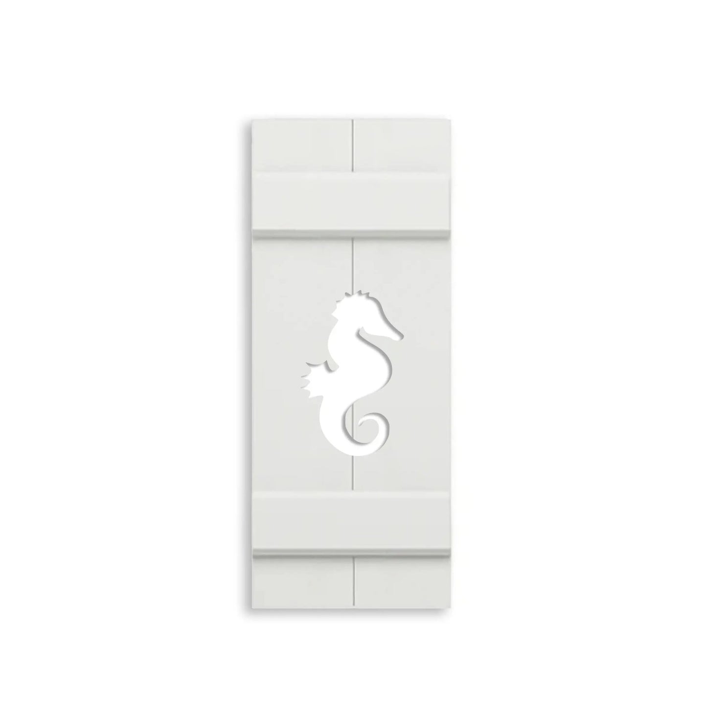 Seahorse Exterior Shutter, Sold Individually - High Springs Shutter Company