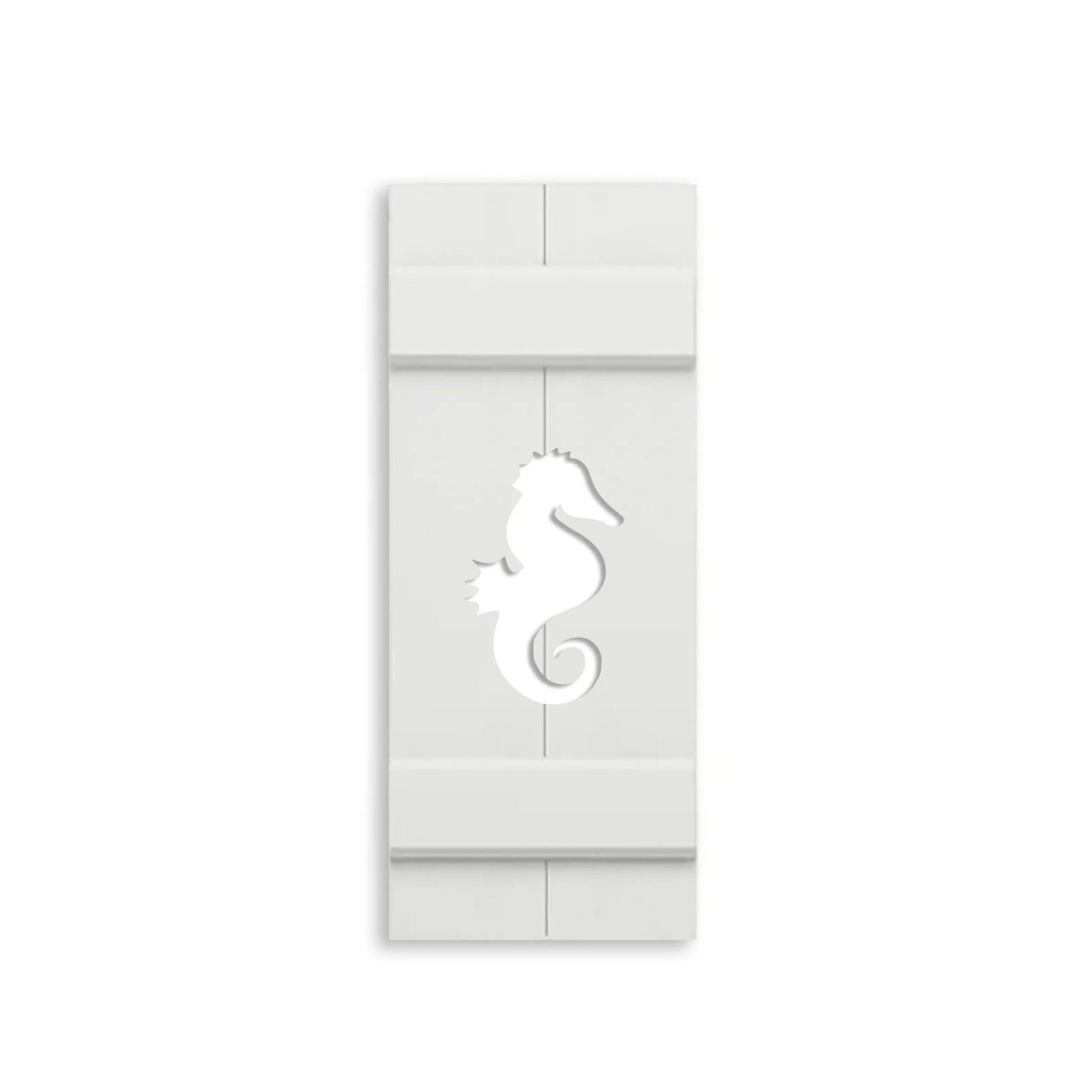 Seahorse Exterior Shutter, Sold Individually - High Springs Shutter Company