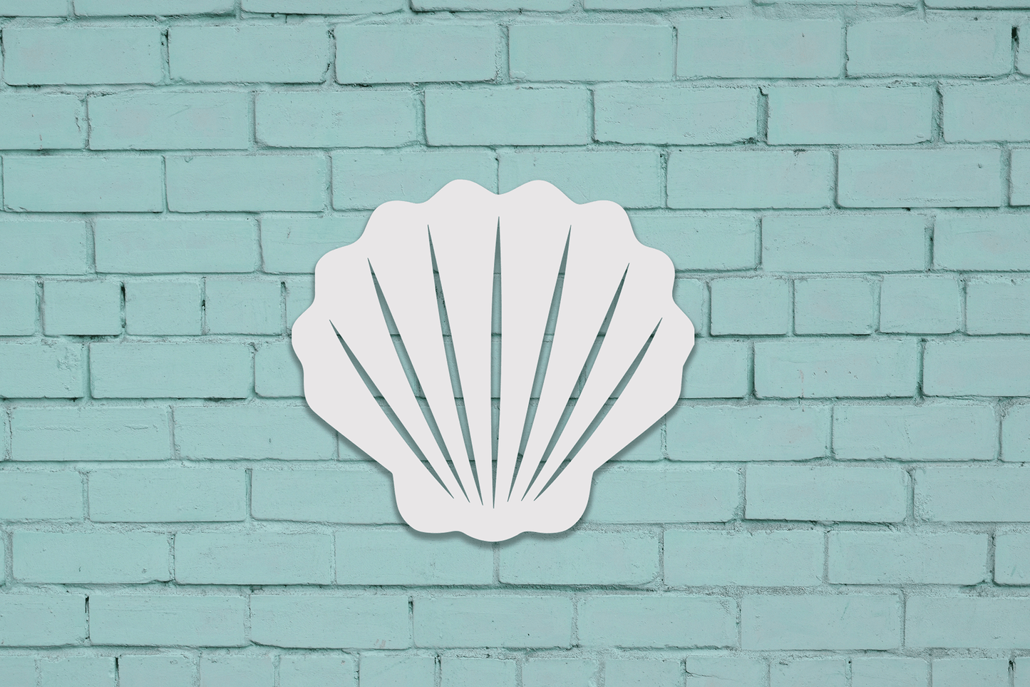 Shell Beach House Sign, Outdoor PVC Decor - High Springs Shutter Company
