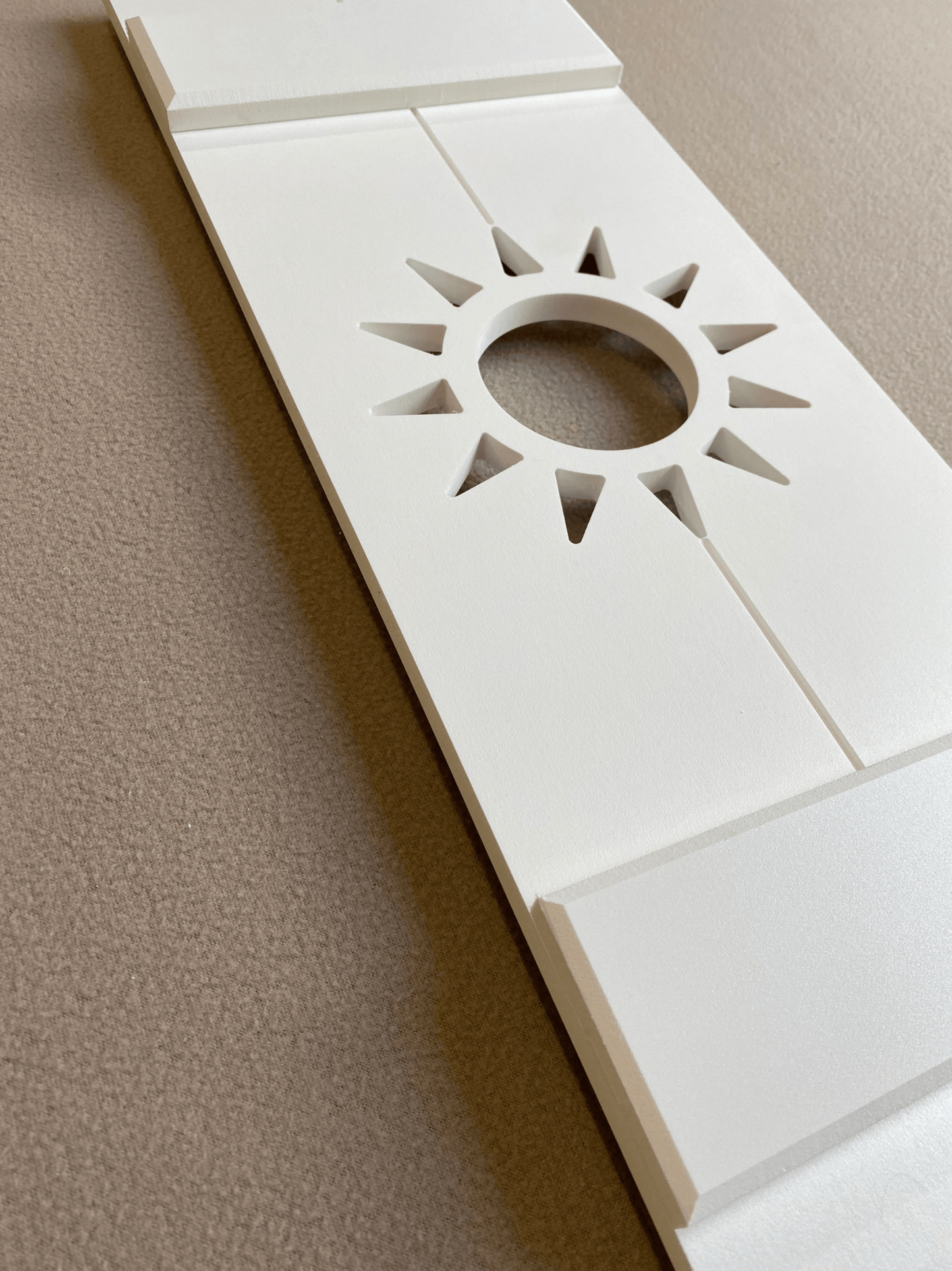 Sun Exterior Shutter, Sold Individually - High Springs Shutter Company