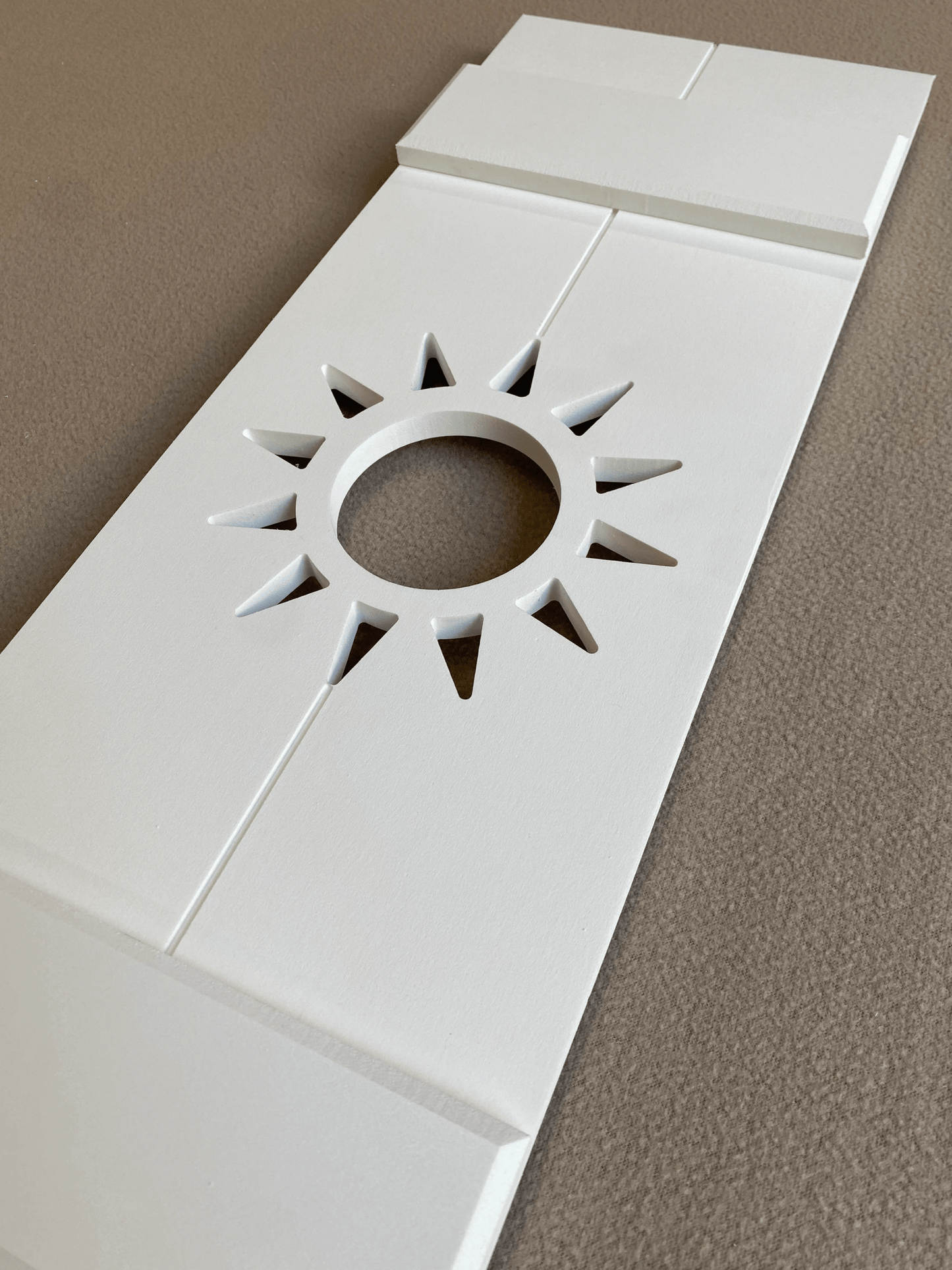 Sun Exterior Shutter, Sold Individually - High Springs Shutter Company