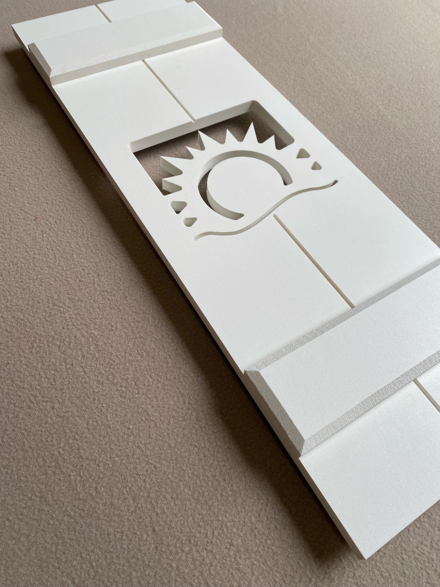 Sunset Exterior Shutter, Sold Individually - High Springs Shutter Company