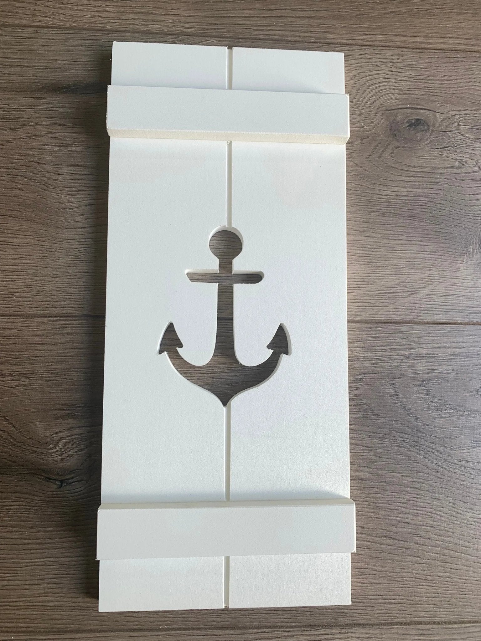 Anchor, Nautical Exterior Shutter, Sold Individually - High Springs Shutter Company