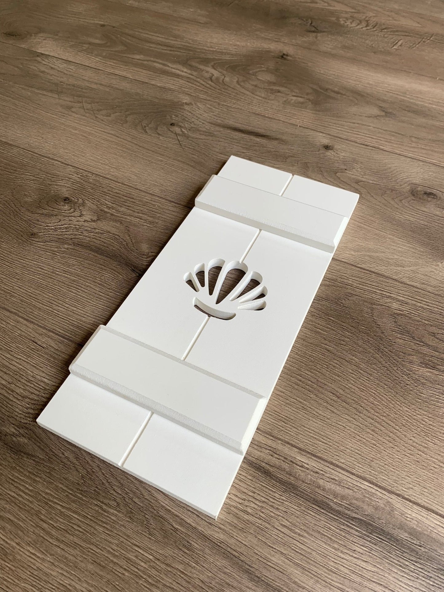 Seashell Exterior Shutter, Sold Individually - High Springs Shutter Company