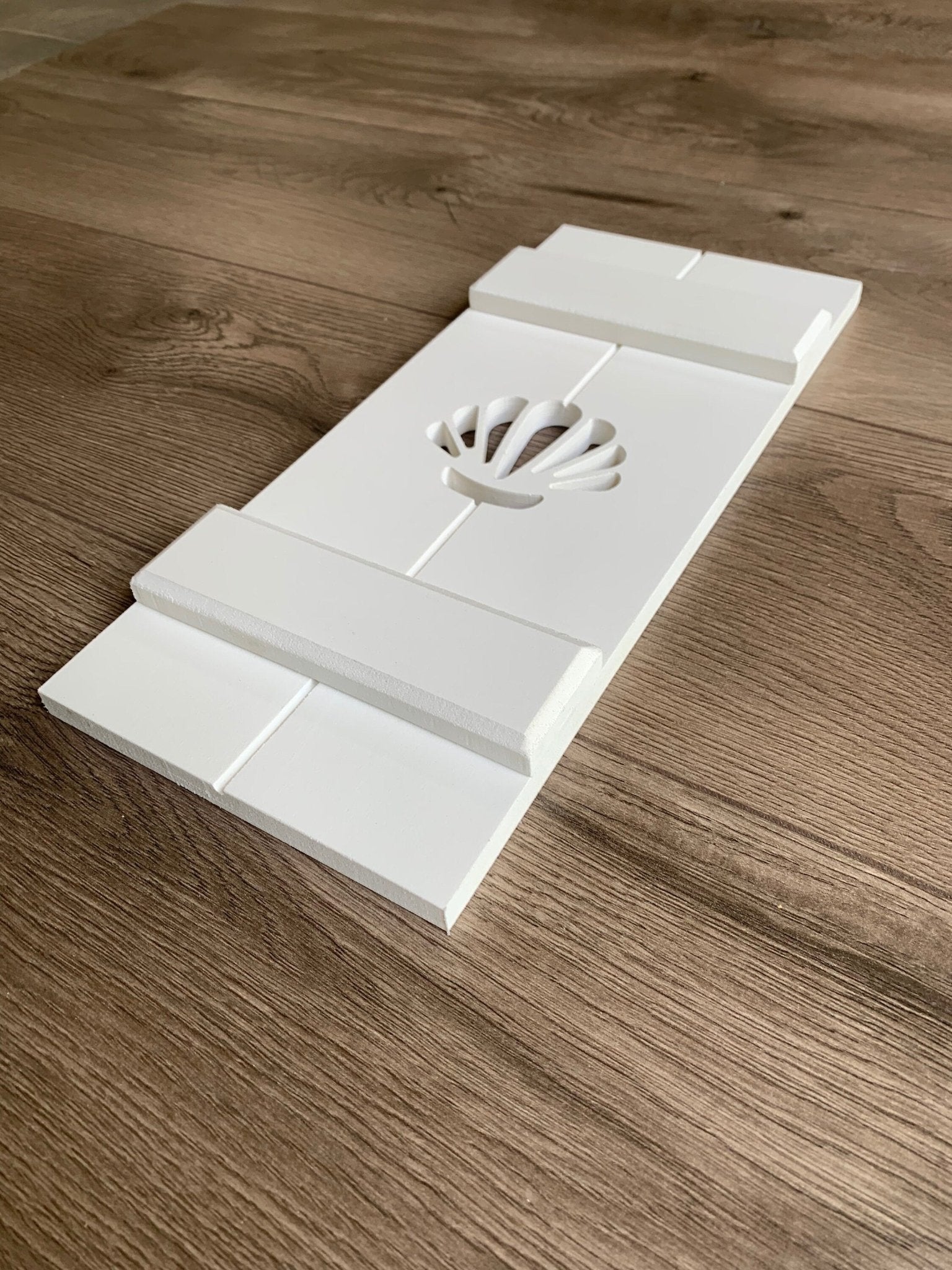 Seashell Exterior Shutter, Sold Individually - High Springs Shutter Company