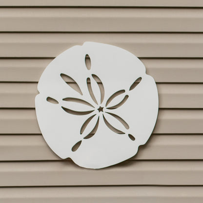 Outdoor Sand Dollar Decor, Beach House Sign High Springs Shutter Company