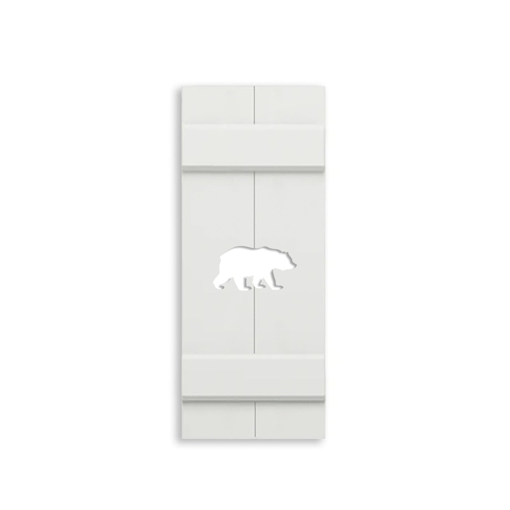 Bear Exterior Shutter, Sold Individually - High Springs Shutter Company