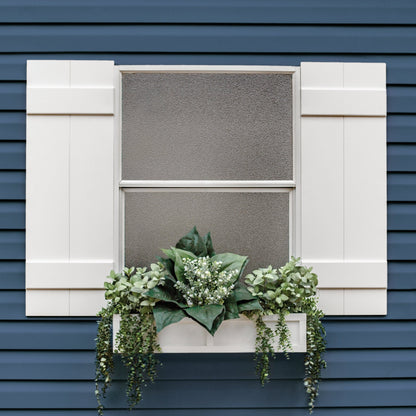 Board (2) and Batten (2) Farmhouse Shutter, Sold Individually - High Springs Shutter Company