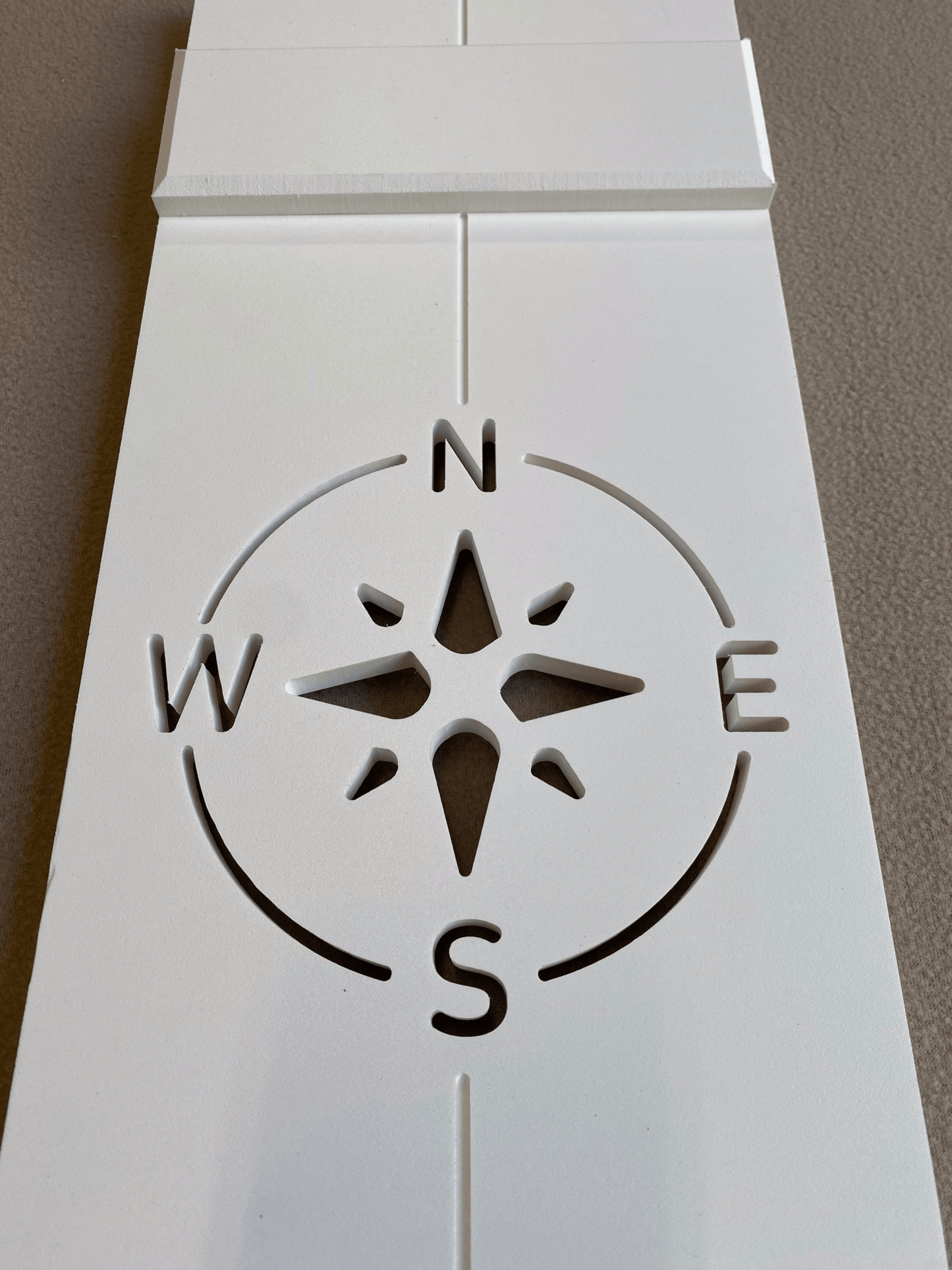Compass Rose, Nautical Exterior Shutter, Sold Individually - High Springs Shutter Company