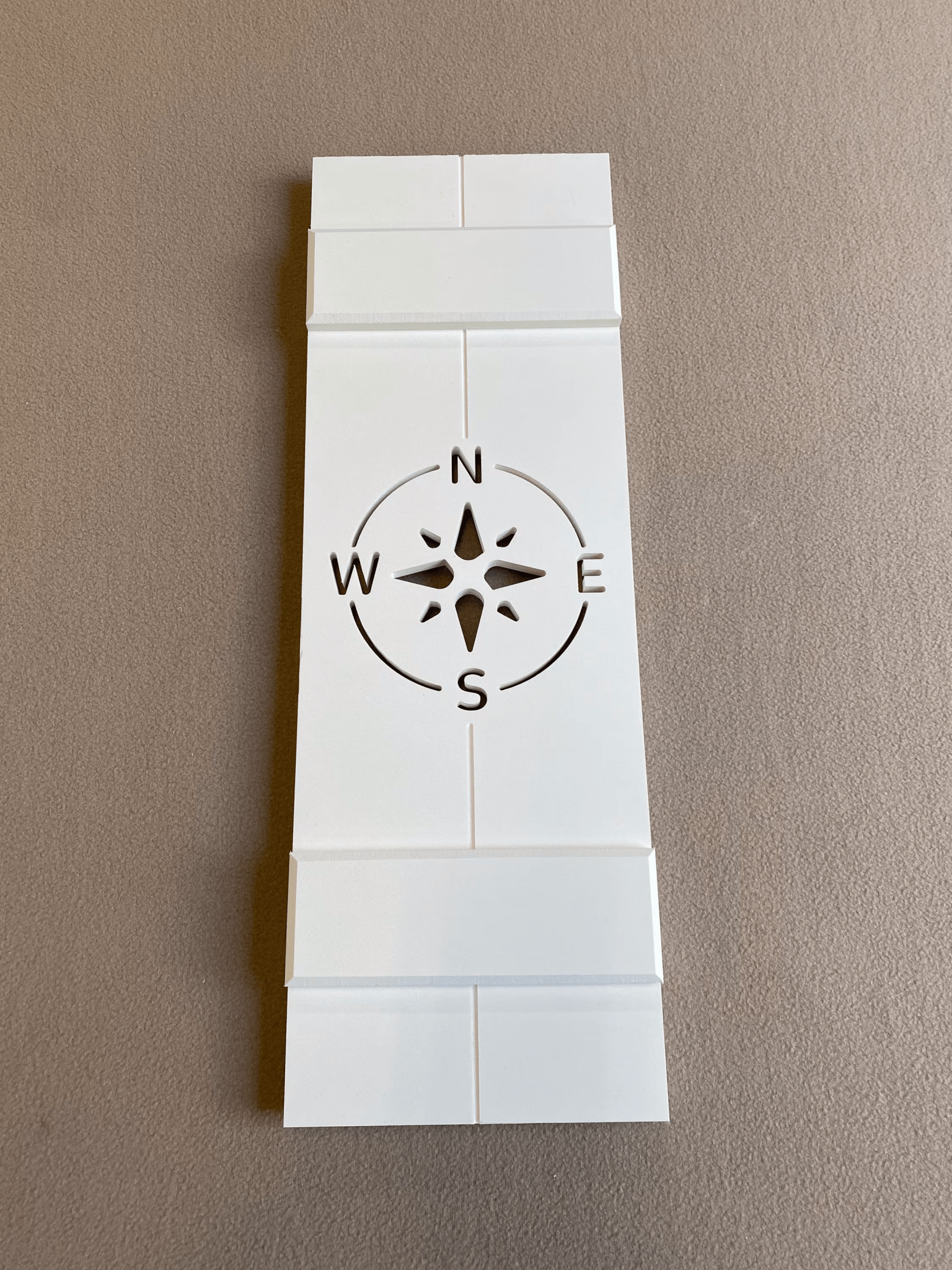 Compass Rose, Nautical Exterior Shutter, Sold Individually - High Springs Shutter Company