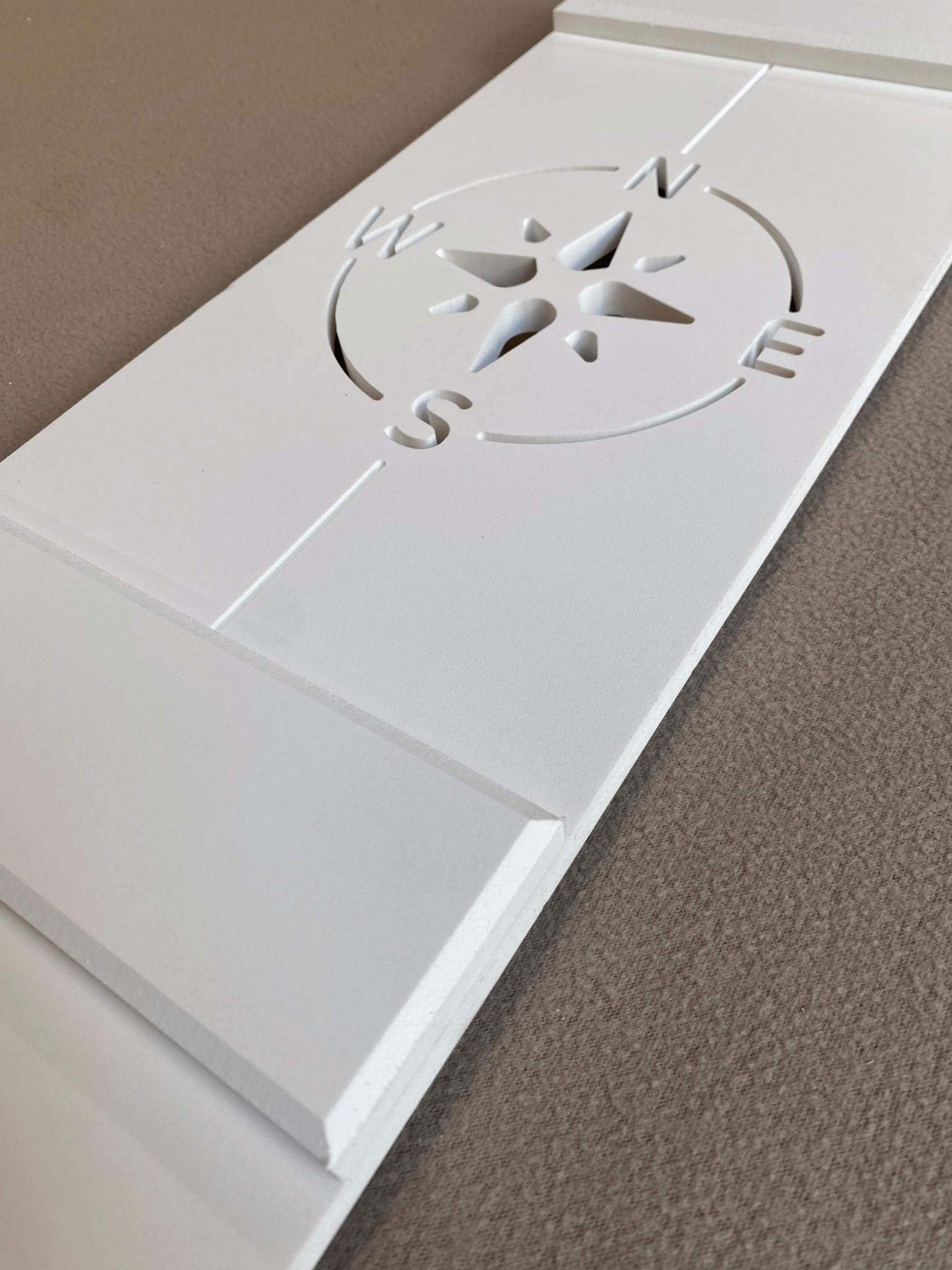 Compass Rose, Nautical Exterior Shutter, Sold Individually - High Springs Shutter Company