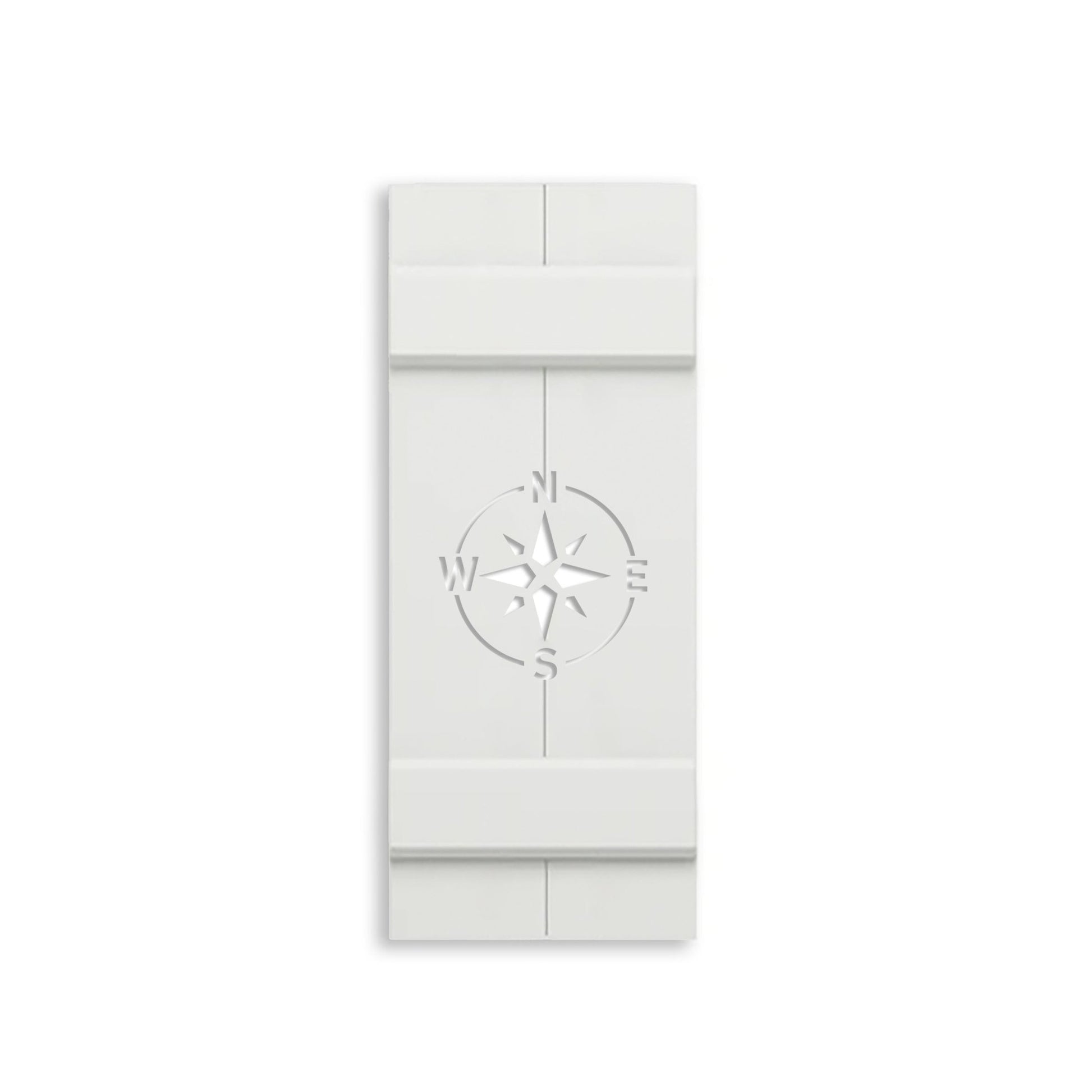 Compass Rose, Nautical Exterior Shutter, Sold Individually - High Springs Shutter Company
