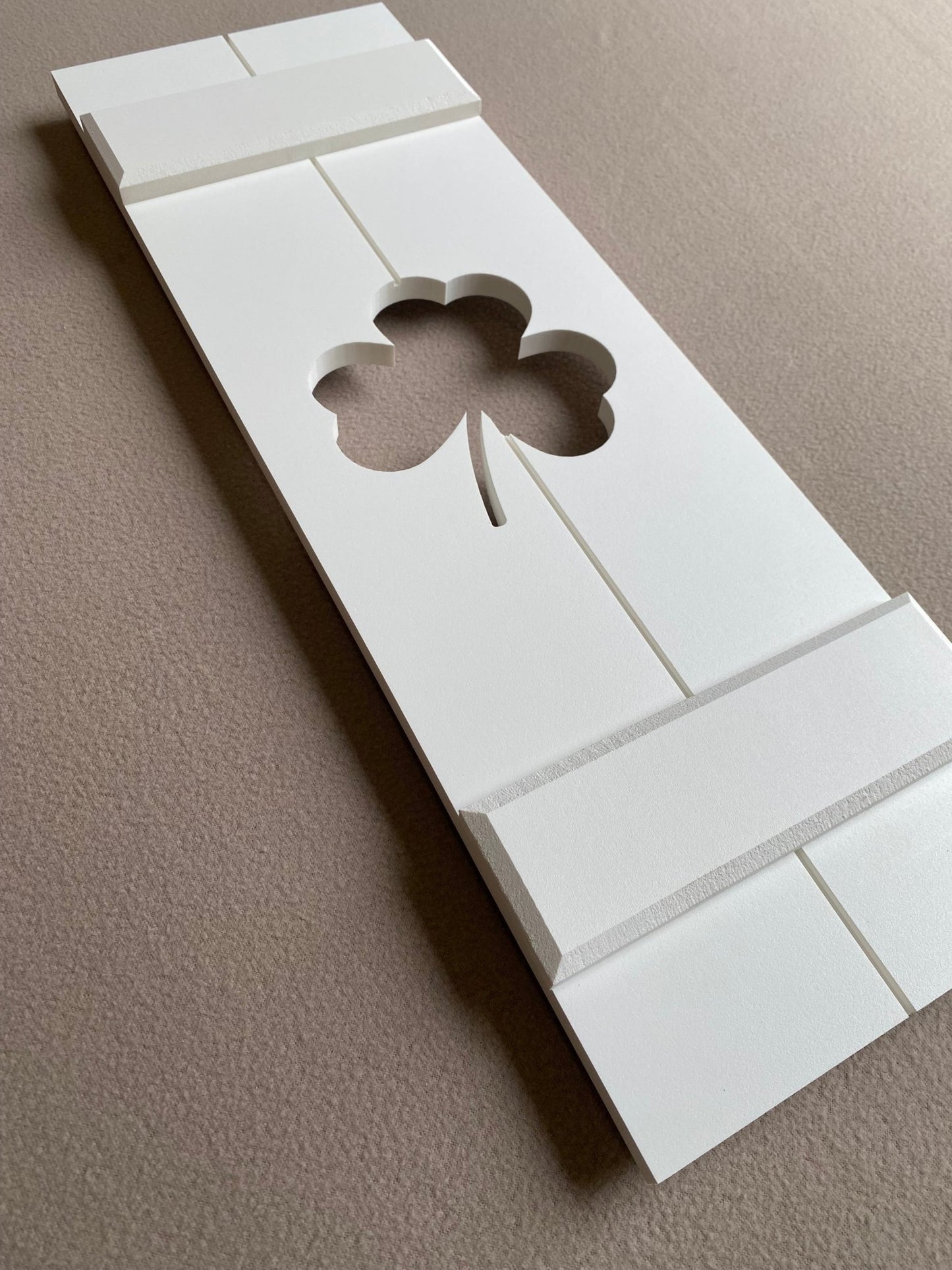 Custom Shamrock Exterior Shutter, Sold Individually - High Springs Shutter Company