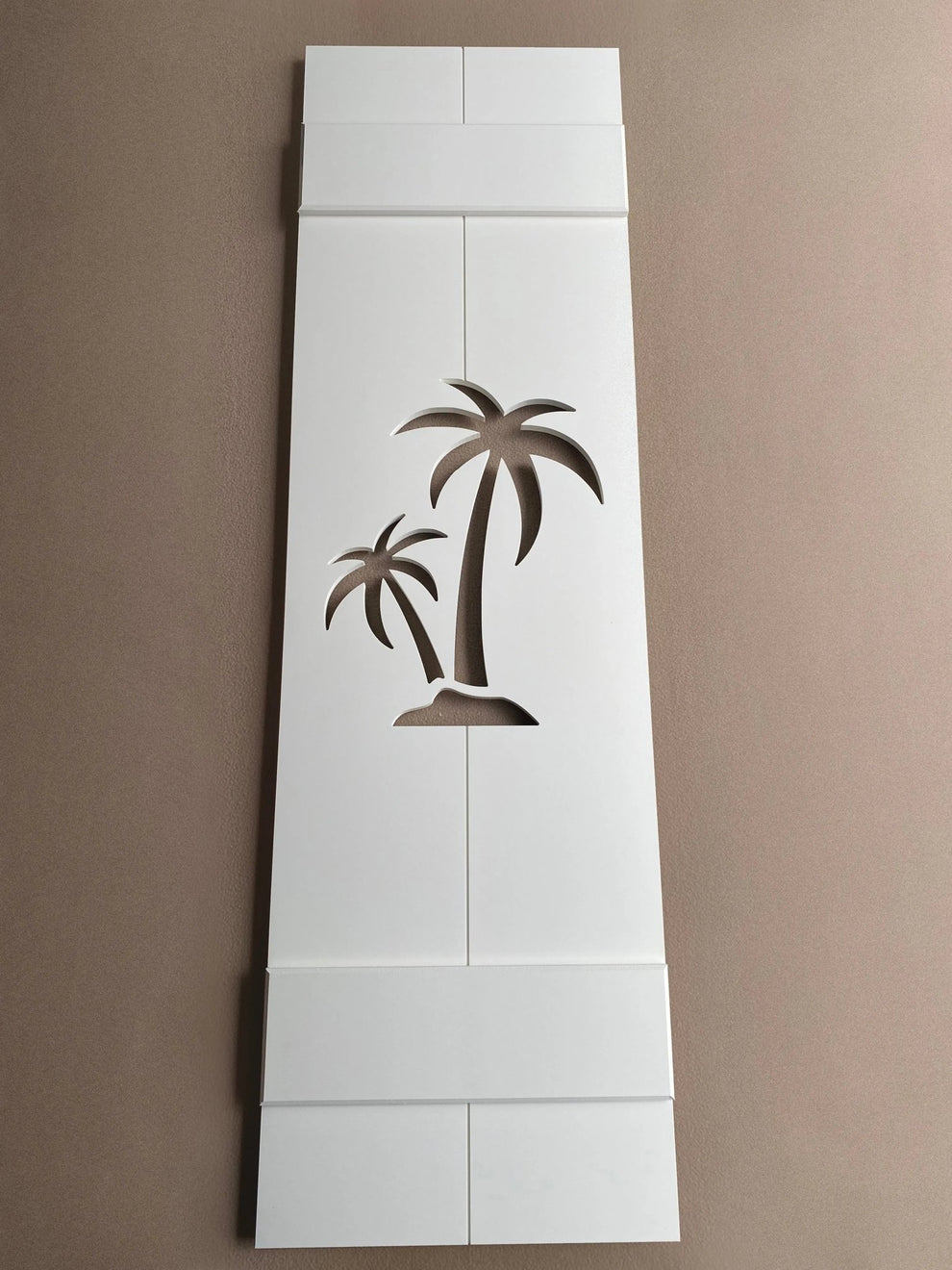 Double Palm Tree Exterior Shutter, Sold Individually – High Springs ...