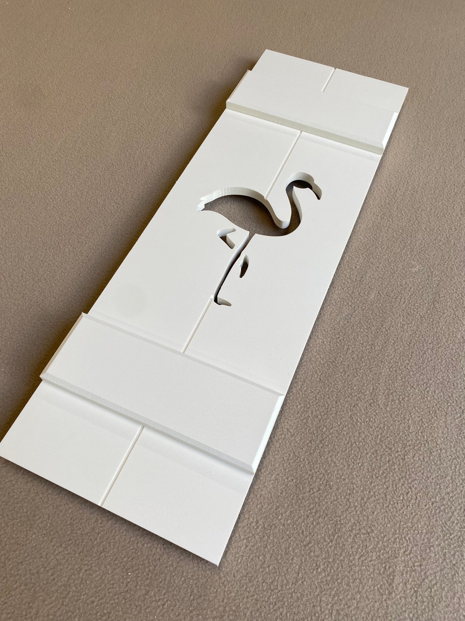 Flamingo Tropical Exterior Shutter, Sold Individually - High Springs Shutter Company