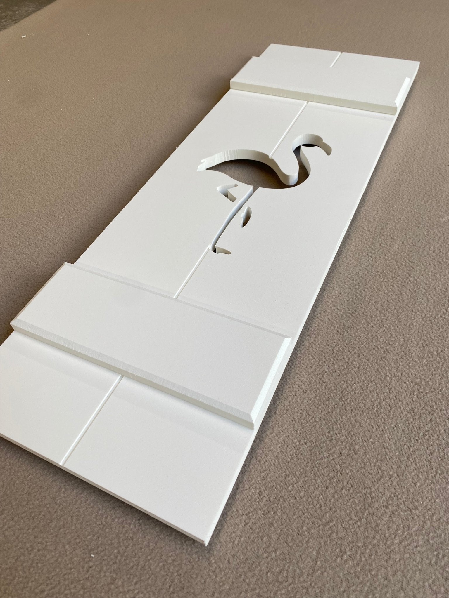 Flamingo Tropical Exterior Shutter, Sold Individually - High Springs Shutter Company