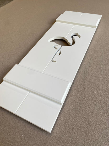 Flamingo Tropical Exterior Shutter, Sold Individually - High Springs Shutter Company