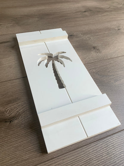 Single Palm Tree Exterior Shutter, Sold Individually High Springs Shutter Company