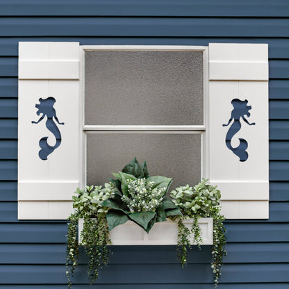 Mermaid Exterior Shutter, Sold Individually - High Springs Shutter Company