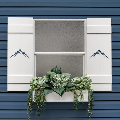 Mountain Exterior Shutter, Sold Individually - High Springs Shutter Company