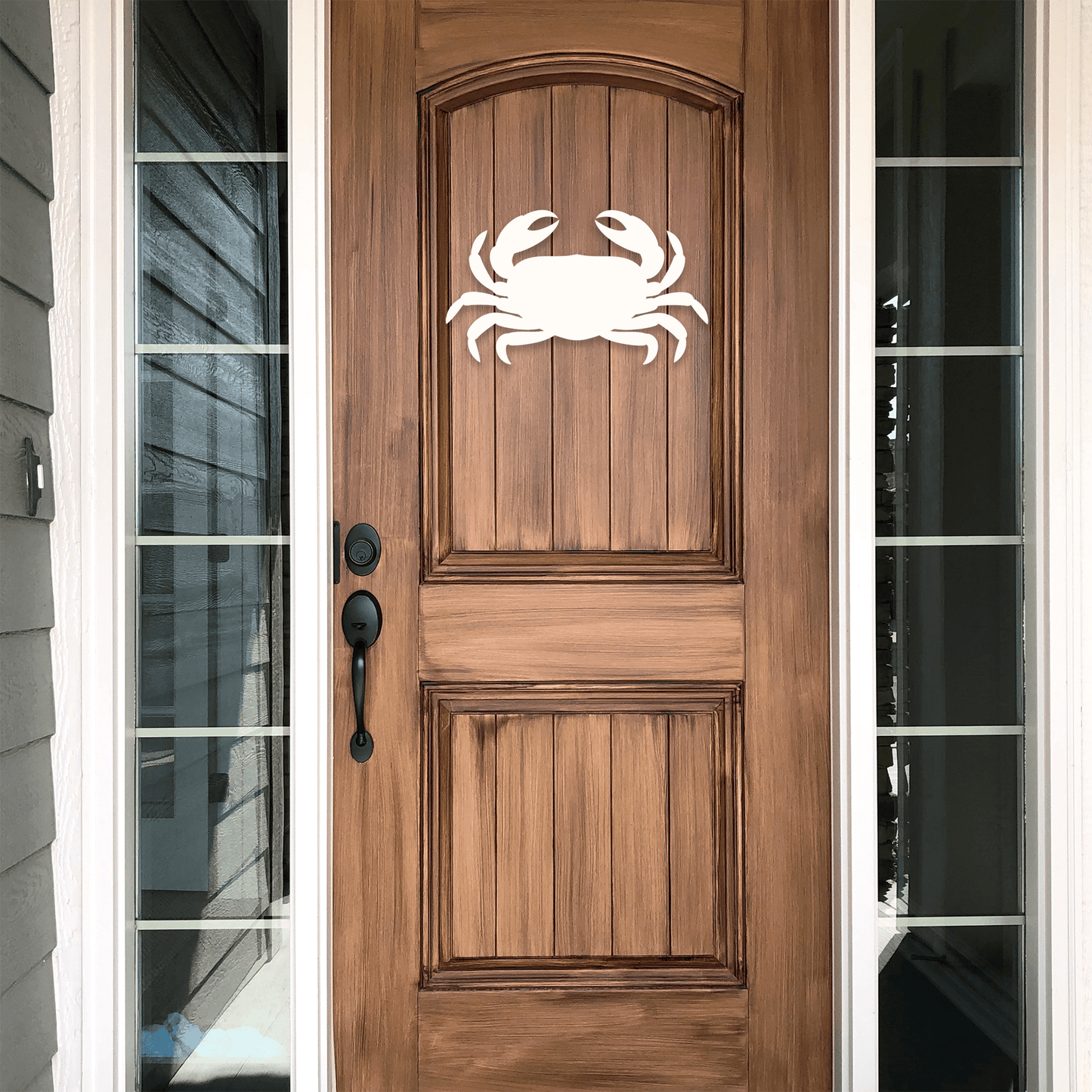 Outdoor PVC Crab Decor, Beach House Sign - High Springs Shutter Company