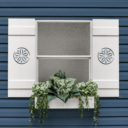 Sand Dollar Exterior Shutter, Sold Individually - High Springs Shutter Company