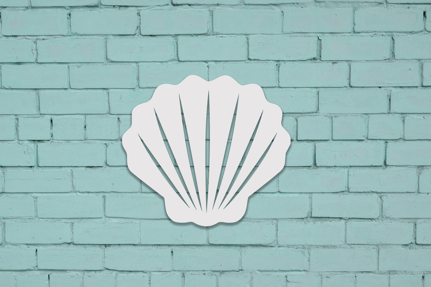 Shell Beach House Sign, Outdoor PVC Decor - High Springs Shutter Company