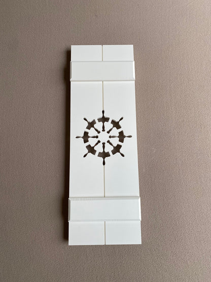 Ship Wheel, Nautical Exterior Shutter, Sold Individually - High Springs Shutter Company