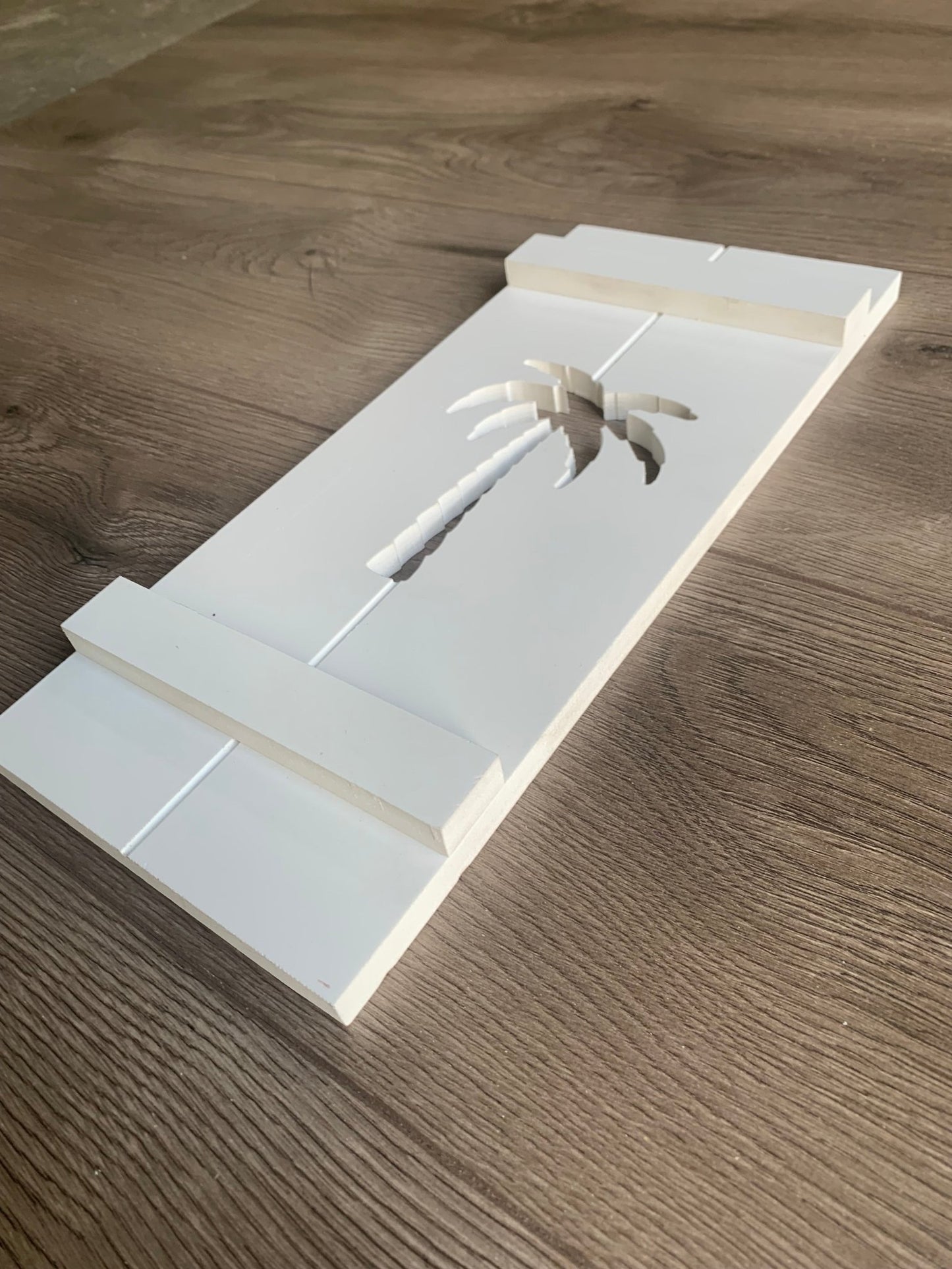 Single Palm Tree Exterior Shutter, Sold Individually - High Springs Shutter Company