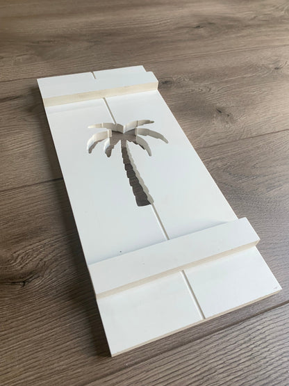 Single Palm Tree Exterior Shutter, Sold Individually - High Springs Shutter Company