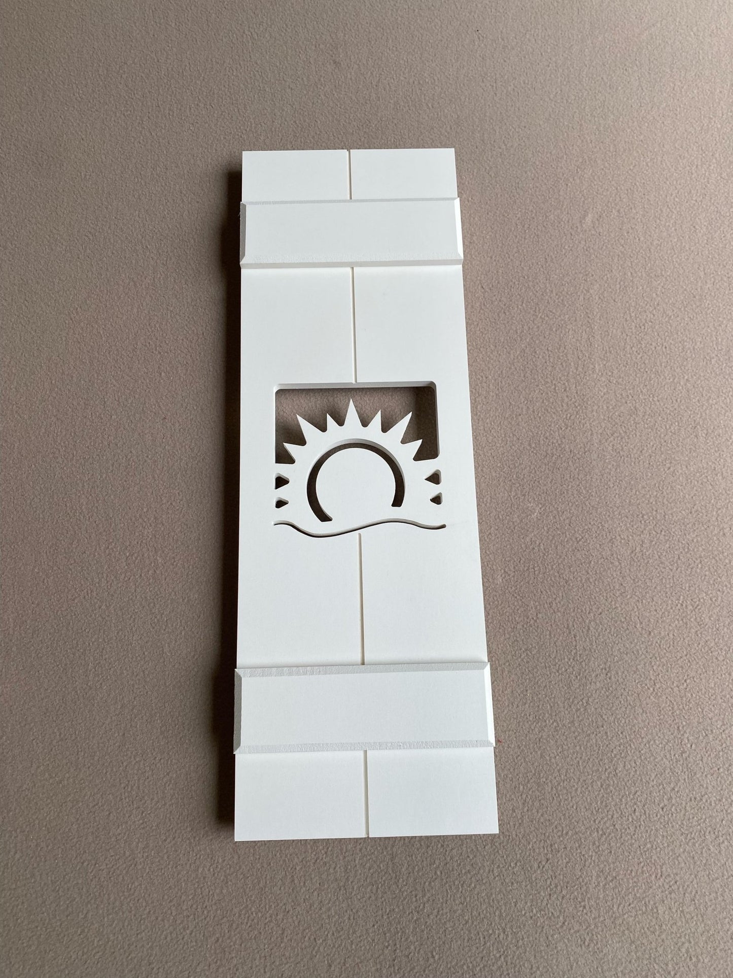 Sunset Exterior Shutter, Sold Individually - High Springs Shutter Company