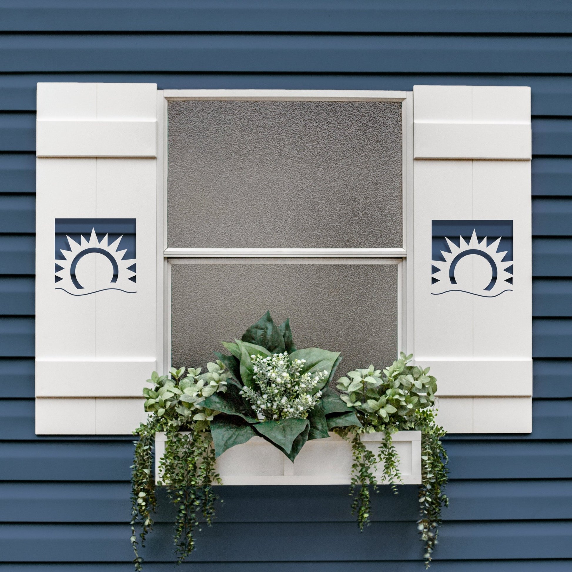 Sunset Exterior Shutter, Sold Individually - High Springs Shutter Company