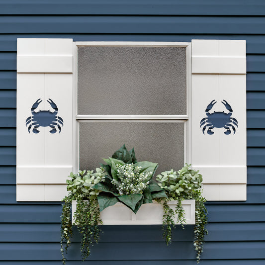 Crab Exterior Shutter, Sold Individually High Springs Shutter Company