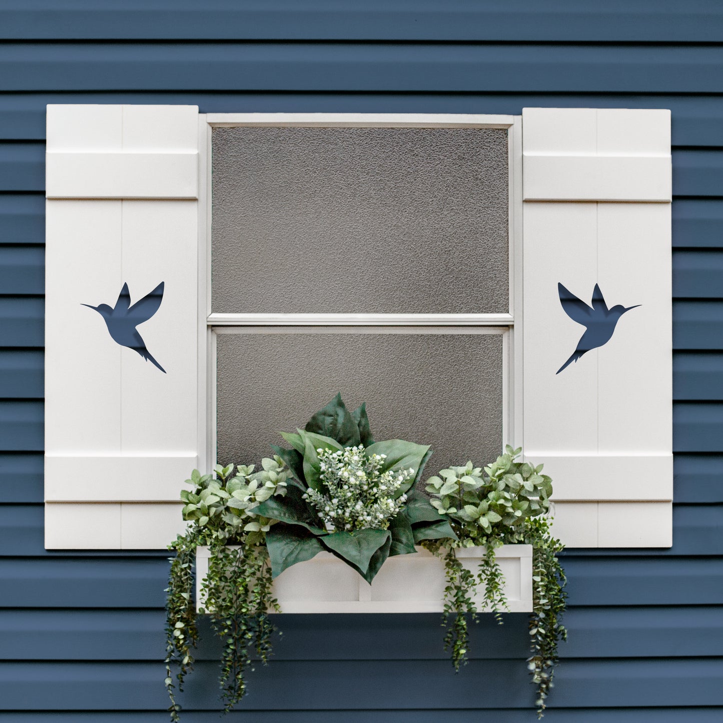 Hummingbird Exterior Shutter, Sold Individually