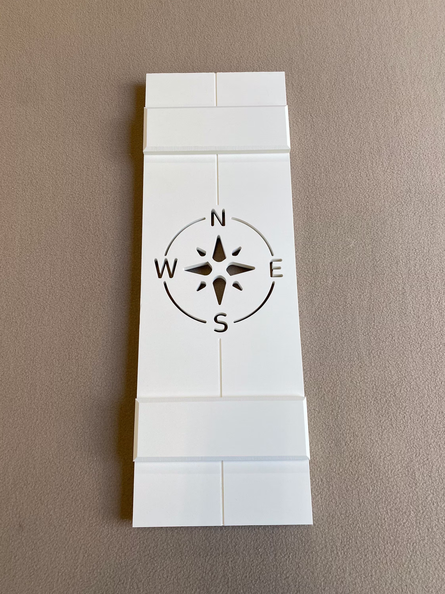 Compass Rose, Nautical Exterior Shutter, Sold Individually High Springs Shutter Company