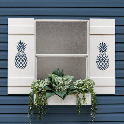 Pineapple Exterior Shutter, Sold Individually High Springs Shutter Company