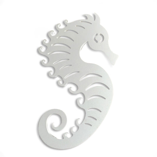 Outdoor Seahorse Decor, Beach House Sign High Springs Shutter Company