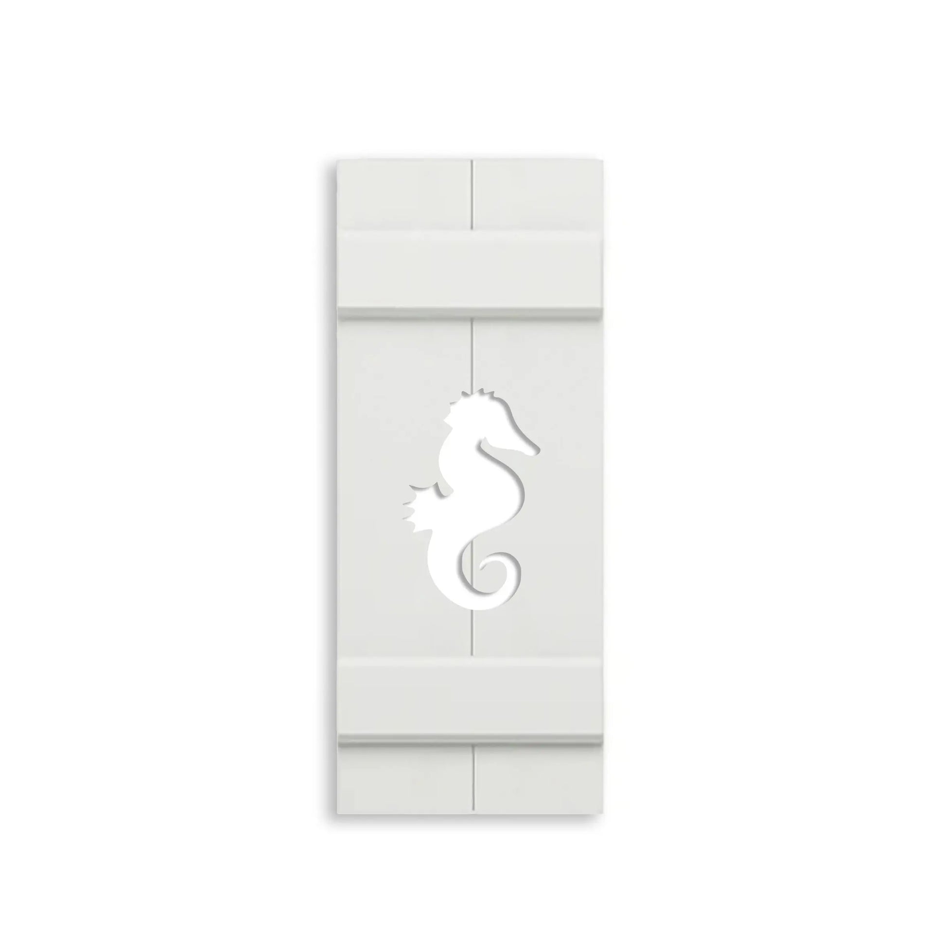 Seahorse Exterior Shutter, Sold Individually High Springs Shutter Company