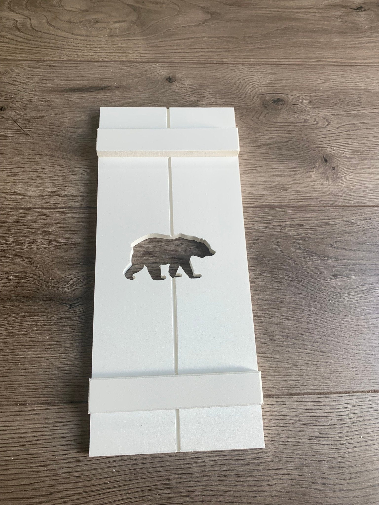 Bear Exterior Shutter, Sold Individually - High Springs Shutter Company