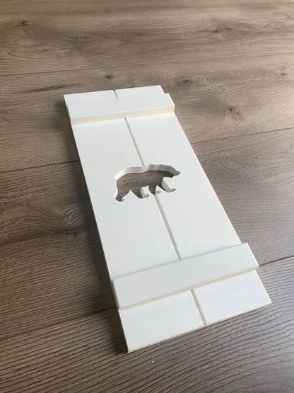 Bear Exterior Shutter, Sold Individually - High Springs Shutter Company