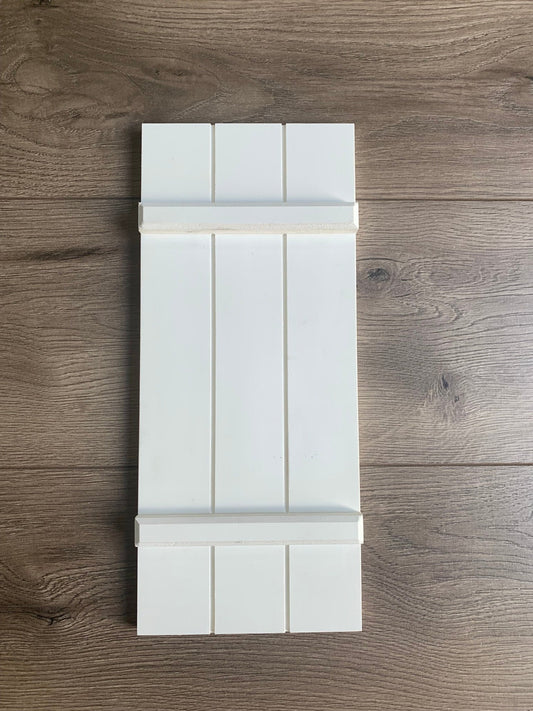 Board (3) and Batten (2) Farmhouse Shutter, Sold Individually - High Springs Shutter Company
