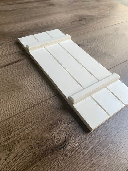 Board (3) and Batten (2) Farmhouse Shutter, Sold Individually - High Springs Shutter Company